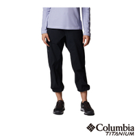 Columbia 哥倫比亞 女款-鈦UPF50防潑輕量長褲-黑色 UAR31800BK / SS23