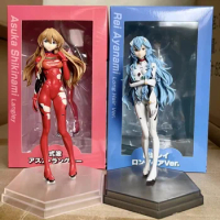 Boxed 18CM 2023 New Anime NEON GENESIS EVANGELION EVA Ayanami Rei Asuka figure PVC model toys doll collect ornaments gifts