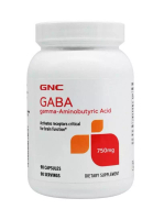 GNC 伽馬氨基丁酸 750毫克 90粒膠囊