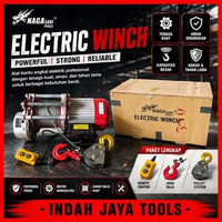 NAGASAKI PRO Electric Wire Winch Rope Hoist 1 Ton x 60 Meter - Katrol Elektrik Takel Tekel Kerekan L