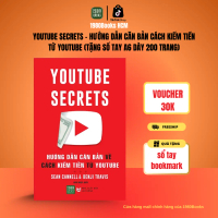 Sách - Youtube Secrets – Hướng dẫn cách căn bản về kiếm tiền từ Youtube - Benji Travis, Sean Canell 