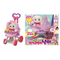 【ToysRUs 玩具反斗城】Mimi World 貓咪寵物寶貝推車(兒童 玩具 玩偶)
