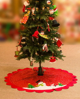 ✤宜家✤聖誕樹必備~聖誕樹裙 聖誕樹裝飾品 禮品派對 布