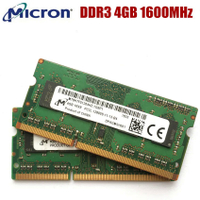 ไมครอน8GB 4GB 2GB 2G 4G 8G PC2 PC3 Pc3l DDR2 DDR3 667 800 1066 1333 1600 MHz 5300 6400 10600 12800โน้ตบุ๊คหน่วยความจำแล็ปท็อป