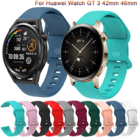Watch Band For Huawei Watch GT3 GT 3 42mm 46mm Wrist Strap For Huawei Watch GT 3 Pro GT2 GT3 Pro Bracelet Silicone Belt Correa