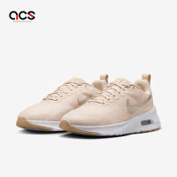 Nike 休閒鞋 Wmns Air Max Nuaxis 女鞋 米白 粉橘 氣墊 運動鞋 HF1233-105