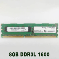 1 pcs For DELL T110 T110II T20 Server Memory 8G 2RX8 ECC RAM High Quality Fast Ship 8GB DDR3L 1600