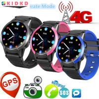 4G Kids Smart Watch Vite Mode GPS Tracker Locate Student Remote Camera MonitorVideo Call Android Phone Waterproof Smartwatch