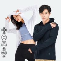 【KISSDIAMOND】頂級UPF50+連帽遮面防曬涼感冰鋒衣外套(防疫/輕鋒衣/超彈力/男女款/92108/92109)