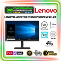 Lenovo ThinkVision S22E-20 Monitor 21.5" FHD VA Panel