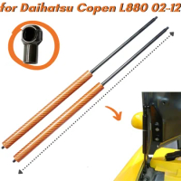 9 Colors Carbon Fiber Bonnet Hood Gas Struts Springs Dampers for Daihatsu Copen L880 2002-2012 Lift Supports Shock Absorber Bars