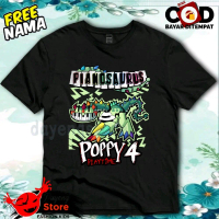 (BISA COD) Kaos Anak baju anak poppyy playtime 4 custom karakter playtimee4 pianosaurus versi playti