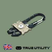 【TRUE UTILITY】英國多功能20合1鑰匙圈工具組FIXR(TU200B)