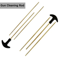 Gun Cleaning Rod Universal Pistol Rifle Airgun Bore Barrel Cleaning Rod 5-40 8-32 Thread Hunting Shooting Accessories