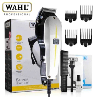 Original WAHL 8591 Clipper NEW WAHL Pro Lithium Series Cordless Super Taper Professional Hair Clipper Trimmer Shaver Wahl 8591
