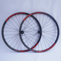 possible 29er MTB Carbon Wheelset 28*25 millimeters Use Super Light Solo 298g Carbon Circle for the Cross Country/All Mountain