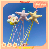KL dalam stok Fairy Cat Teaser Feather Cat Stick Cat Furry Bell Ring Toys Cat Toy Kucing Lembut