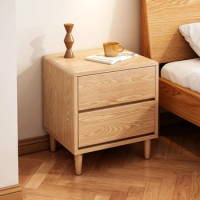 Wooden Modern Nightstands Bedroom Storage Locker Narrow Bed Desk Bedside Tables Drawer Mobile Criado Mudo Home Furniture YX50NS
