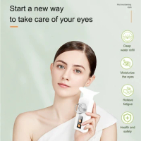 Nano Facial Steamer Mist Sprayer Eyelash Cleaning Pores Water SPA Eyes Moisturizing Hydrating Face Care Beauty Instrument
