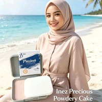 Inez Precious Powder Cake Refill Bedak Padat Inez 01 natural