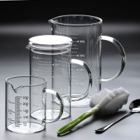 克度杯平底玻璃杯可加熱家用茶杯子耐熱玻璃牛奶杯子微波爐專用