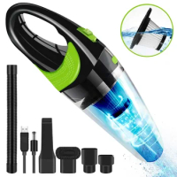 120W 6500pa 12V Car Vacuum Cleaner Handheld Vacuum Cleaner Wet &amp; Dry Dual Use Portable Vacuum Cleaners Auto for Home Office