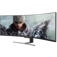49 inch super wide 144HZ 4K curved computer PC gaming monitor