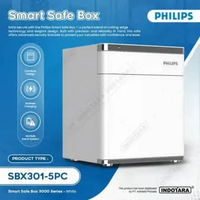 Smart Brankas Besi Layar Sentuh / Safe Box Deposit / Brankas Mini Kecil Fingerprint Kotak Penyimpana