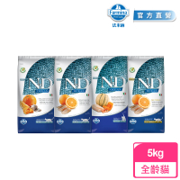 Farmina 法米納 ND天然海洋貓糧 5kg(OC0/OC1/OC2/OC4/貓飼料/全齡貓/幼母貓)