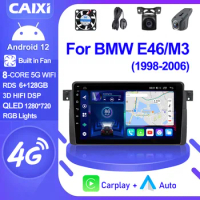 CAIXI GX9 2 Din Android Auto Carplay For BMW E46 M3 Coupe 1998-2006 Car Radio Multimedia Player Autoradio Stereo gps Navigation