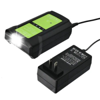 GLB40V Adapter Charger for Greenworks 40V Li-ion Battery with USB Type-C DC Port Battery Converter Emergency Lights