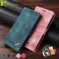 Wallet Card Slots Phone Case for OPPO Realme 10 8 9 Pro Plus 9i C12 C15 C20 C21Y C25Y C11 2021 Reno5 5G Find X3 Lite Case Cover