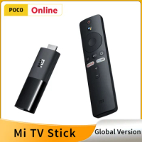 Global Version Xiaomi Mi TV Stick Android TV 9.0 Quad Core Dolby DTS Surround Sound Bluetooth Wifi Google Assistant Mi TV Stick
