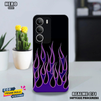 Case For REALME C71 / REALME C73 - casing REALME C71 / REALME C73 - Flame - Case Custom - Case Pro C