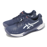 Asics 網球鞋 GEL-Challenger 14 Clay 男鞋 藍紫 白 穩定 紅土鞋底 運動鞋 亞瑟士 1041A449500
