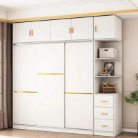 Organizer Shelve Wardrobe Nordic Luxury Large Bedroom Open Closets Wardrobes Cabinet Shelf Roperos Para La Habitacion Furniture