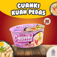 Kakarak - Cuanki Express Instan Premium Komplit - Cemilan Cuankie Kemasan Cup Kuah Bandung - 80 gr K