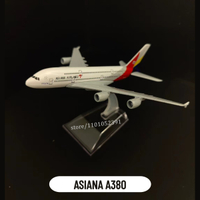 Skala 1:400 replika penerbangan logam 15cm Korea Eastar Jet Asia Airline Boeing Airbus pesawat Model