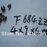100PCS F684ZZ flange ball bearings (4 * 9 * 4mm )P6 F684ZZ bearing---- free shipping