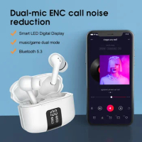 for Huawei Mate X5 Mate 60 Pro Mate X3 Wireless Earphone Bluetooth 5.3 Sports Headphone LED Display Touch Control In Ear Earbuds
