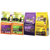 Burgess伯爵 高機能鼠飼料系列 天竺鼠/龍貓/倉鼠 自然高纖維 防止選擇性攝食『WANG』