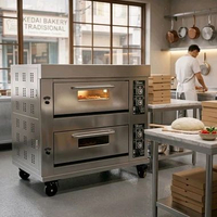 Oven Gas 2 Deck 4 Trays Fomac BOV-ARF40A
