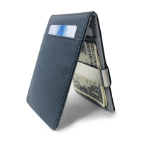 超薄零錢夾 男士皮夾 金屬不鏽鋼錢包 money clip 紙鈔票夾 錢包短款