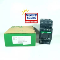 LC1D40M7 Schneider Kontaktor LC1D40 40A 3P 440V LC1D40M7 th 50A 50 Amper 50 Ampere Contactor LC1D40