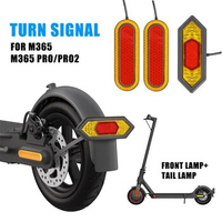 Xiaomi Electric Scooter LED Night Turn Signal Front &amp; Rear Light Set M365/pro/pro2 Universal E Scooter Turning Warning Light