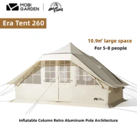 Mobi Garden Exquisite Camping Outdoor Inflatable Tent Camping Thickened Cotton 5-8 Person Cabin Tent Era 260