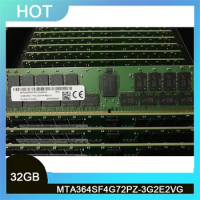 For MT RAM MTA364SF4G72PZ-3G2E2VG 32G 32GB 2RX4 DDR4 3200 PC4-3200AA RECC Server Memory