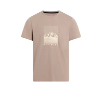 Nata III เสื้อยืดผู้ชาย สีน้ำตาล