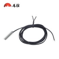 為勝溫度傳感器 溫控探頭 NTC-10K 1%精度 不銹鋼感溫探頭 5*20mm【博野五金】