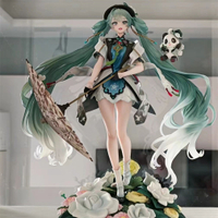 初音國潮十周年紀念旗袍初音手辦盲盒擺件可愛二次元人物福袋模型【北歐居家生活】